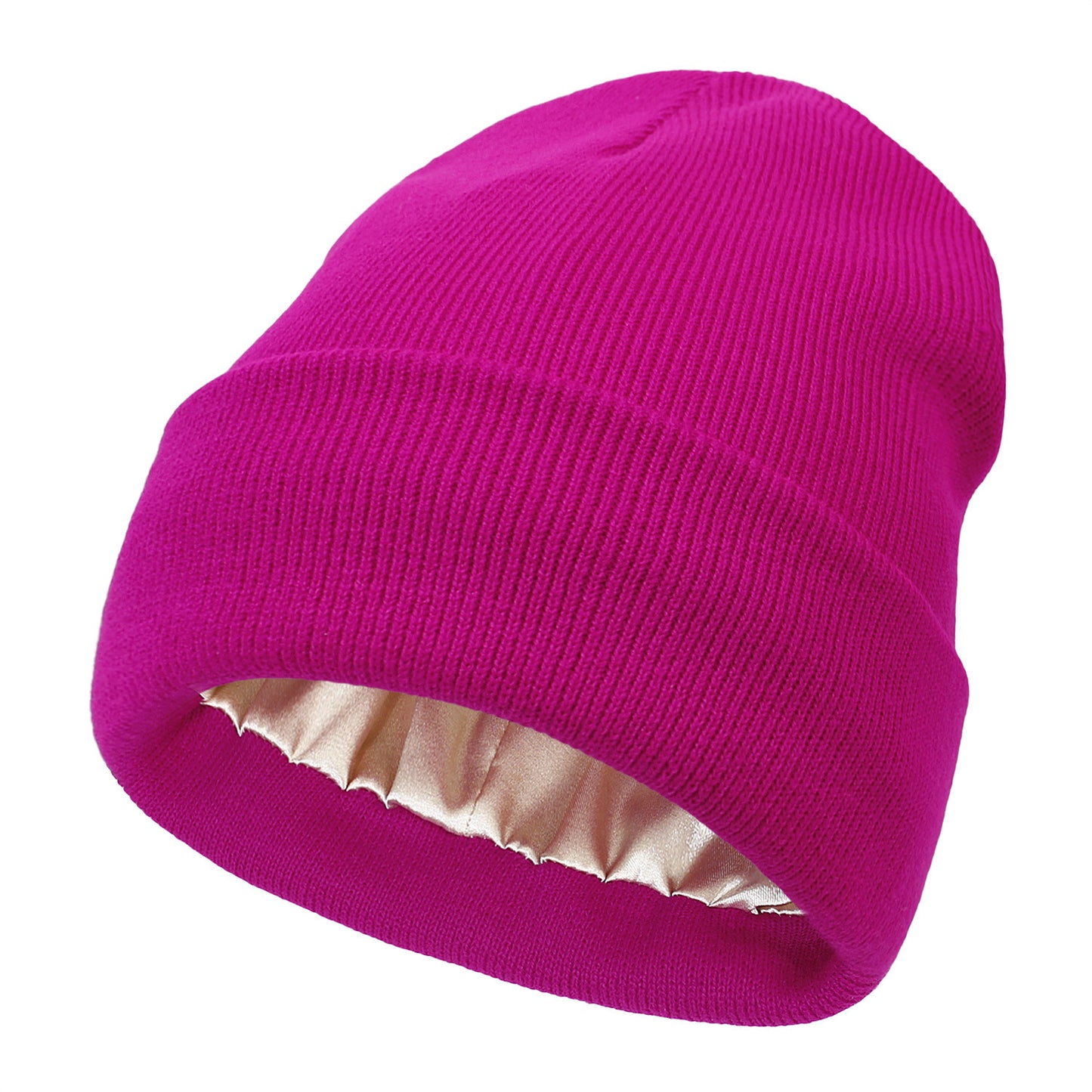 Bonnet chaud doublé de satin
